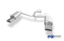 Fox Sportuitlaat Toyota Avensis T25 Benzine - Combi Achterdemper rechts/links - 160x80 Type 53 rechts/links
