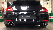 Fox Sportuitlaat VW Beetle 2.0l - 16 (5C) Coup&eacute; &amp; Cabriolet Uitlaatdemper Rechts/Links - 2x80 Type 16 Rechts/Links