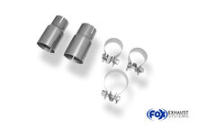 Fox Sportuitlaat VW Beetle 1.2l - 16 (5C) Coup&eacute; &amp; Cabrio - Vervangingspijp voor de stijve middendemper van de achteras