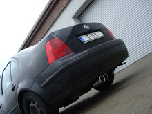 Fox Sportuitlaat VW Bora 1J/ Bora 1J Variant - 4-Motion Achterdemper - 2x76 Type 12