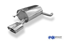 Fox Sportuitlaat VW Bora 1J/ Bora 1J Variant - 4-Motion Achterdemper - 135x80 Type 53