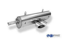 Fox Sportuitlaat Porsche Boxster Type 986 middendemper - 2x115x85 Type 38 middendemper
