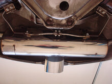 Fox Sportuitlaat Porsche Boxster Type 986 achterdemper, centrale uitlaat - 140x90 Type 32