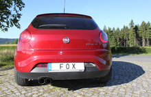 Fox Sportuitlaat Fiat Bravo 198 - Diesel Achterdemper - 2x90 Type 14