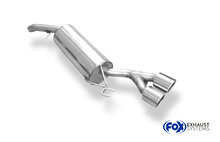Fox Sportuitlaat Fiat Bravo 198 - Diesel Achterdemper - 2x90 Type 16