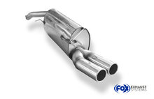 Fox Sportuitlaat Fiat Bravo 198 achterdemper - 2x76 Type 12