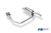 Fox Sportuitlaat Fiat Bravo 198 achterdemper, rechter/linker uitgang - 2x76 Type 13 rechts/links