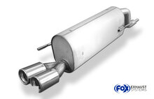 Fox Sportuitlaat Fiat Bravo 198 achterdemper - 2x76 Type 13