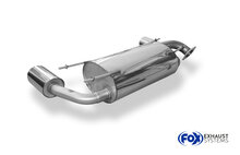Fox Sportuitlaat Subaru BRZ/Toyota GT86 achterdemper, dwarsuitgang rechts/links - 129x106 type 32 rechts/links