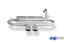 Fox Sportuitlaat Citroen C1/ Peugeot 107/ Toyota Aygo Achterdemper, middenuitlaat - 2x86x54 Type 32