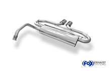 Fox Sportuitlaat Citroen C1/ Peugeot 107/ Toyota Aygo Achterdemper, middenuitlaat - 2x86x54 Type 32
