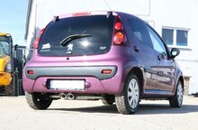 Fox Sportuitlaat Citroen C1/ Peugeot 107/ Toyota Aygo Achterdemper, middenuitlaat - 2x106x71 Type 33