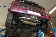 Fox Sportuitlaat Citroen C1/ Peugeot 107/ Toyota Aygo Achterdemper, middenuitlaat - 2x106x71 Type 33