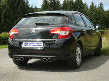Fox Sportuitlaat Citroen C4 - B7 Achterdemperuitlaat rechts/links - 2x106x71 Type 32 rechts/links