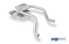 Fox Sportuitlaat Corvette C06 achterdemper, middenuitlaat - 4x100 Type 16 midden