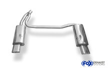 Fox Sportuitlaat Volvo C70 I - Coup&eacute; &amp; Cabriolet Achterdemper Rechts/Links Uitlaat - 135x80 Type 53 Rechts/Links