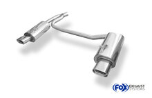 Fox Sportuitlaat Volvo C70 I - Coup&eacute; &amp; Cabriolet Achterdemper Rechts/Links Uitlaat - 135x80 Type 53 Rechts/Links