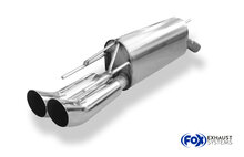 Fox Sportuitlaat Opel Calibra A achterdemper - 2x76 Type 18
