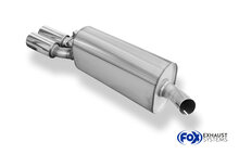 Fox Sportuitlaat Opel Calibra A/ Calibra A 4x4 Achterdemper &Oslash;50mm - 2x80 Type 13