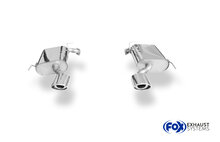 Fox Sportuitlaat Chevrolet Captiva KLAC achterdemper rechts/links - 115x85 type 33 rechts/links