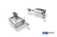 Fox Sportuitlaat Chevrolet Captiva KLAC achterdemper rechts/links - 115x85 type 33 rechts/links