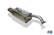 Fox Sportuitlaat Mitsubishi Carisma Type DAO achterdemper - 135x80 Type 53