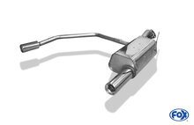 Fox Sportuitlaat Mitsubishi Carisma Type DAO Achterdemper Rechts/Links Uitlaat - 1x90 Type 13 Rechts/Links