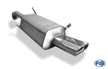 Fox Sportuitlaat Mitsubishi Carisma Type DAO achterdemper - 135x80 Type 53