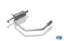 Fox Sportuitlaat Mitsubishi Carisma Type DAO Achterdemper Rechts/Links Uitlaat - 1x90 Type 13 Rechts/Links