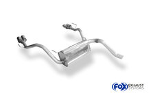 Fox Sportuitlaat Opel Cascada achterdemper, dwarsuitgang rechts/links - 2x76 Type 12 rechts/links