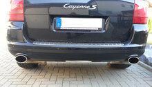 Fox Sportuitlaat Porsche Cayenne achterdemper rechts/links - 140x90 type 32 rechts/links