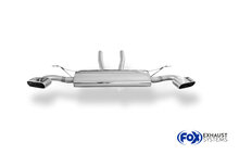 Fox Sportuitlaat Porsche Cayenne 9PA Facelift Achterdemper rechts/links - 220x80 Type 49 rechts/links