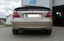 Fox Sportuitlaat Mercedes C-Klasse Sportcoup&eacute; CL203 achterdemper - 160x80 Type 53