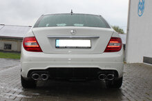 Fox Sportuitlaat Mercedes C-Klasse 4-cilinder - W204/S204 achterdemper rechts/links met Y-connector - 2x115x85 type 32 rechts/links