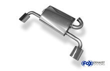 Fox Sportuitlaat Citro&euml;n C-Crosser - Modeljaar vanaf 2006, dwarsgeplaatste achterdemper, uitlaat rechts/links - 135x80 Type 53 rechts/links