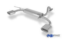 Fox Sportuitlaat Kia Cerato Hatchback Achterdemper Rechts/Links Uitlaat - 135x85 Type 53 Rechts/Links