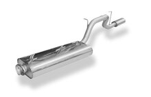 Fox Sportuitlaat Uitlaatdemper met enkele uitlaat voor Jeep Cherokee/Liberty Type KJ - 115x85 Type 33