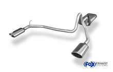 Fox Sportuitlaat Jeep Cherokee/Liberty Type KJ Dubbele Uitlaatdemper Rechts/Links Uitlaat - 115x85 Type 33 Rechts/Links