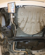 Fox Sportuitlaat Uitlaatsysteem links voor Seat Mii/ Skoda Citigo/ VW UP, compatibel met originele of FOX achterdemper - 145x60 type 59 links