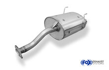 Fox Sportuitlaat Honda Civic 5 achterdemper - 1x90 type 13