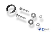 Fox Sportuitlaat Honda Civic 5 achterdemper - 1x90 type 13
