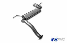 Fox Sportuitlaat Honda Civic 5 dwarsgeplaatste achterdemper - 2x76 Type 10
