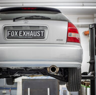 Fox Sportuitlaat Honda Civic 6 - EJ9 Hatchback Achterdemper - 1x90 Type 24