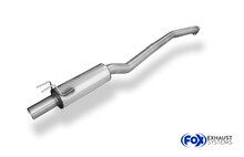 Fox Sportuitlaat Honda Civic VII Type R - EP3 Voordemper
