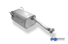 Fox Sportuitlaat Honda Civic VII - 5-deurs achterdemper - 1x90 Type 13