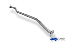 Fox Sportuitlaat Vervangingspijp voor de voordemper van de Honda Civic VII