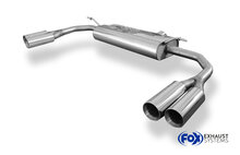 Fox Sportuitlaat Mercedes CLA - 117 4-matic achterdemper dwarsuitgang rechts/links - 2x80 type 24 rechts/links