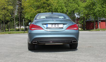 Fox Sportuitlaat Mercedes CLA - C117/ X117 Voorwielaandrijving Achterdemper dwarsuitgang rechts/links - 145x65 Type 59 rechts/links