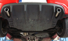 Fox Sportuitlaat Renault Clio III B Sport achterdemper, dwarsuitgang rechts/links - 1x90 type 17 rechts/links
