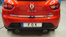 Fox Sportuitlaat Renault Clio IV achterdemper, rechter/linker uitlaat - 115x85 type 32 rechts/links